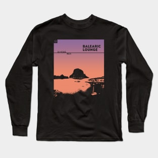 Balearic Lounge - Es Vedrà Ibiza Long Sleeve T-Shirt